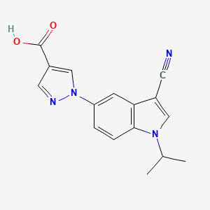 Chemical structure of Tigulixostat