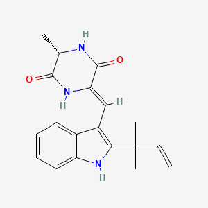 Chemical structure of Neoechinulin A