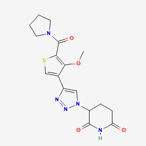 Chemical structure of TMX-4116