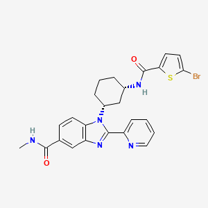 Chemical structure of BCAT-IN-1