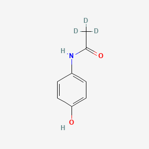 Chemical structure of Acetaminophen-d3