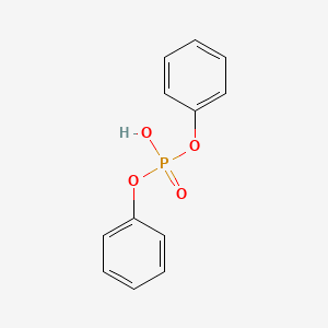 Chemical structure of Diphenyl Phosphate