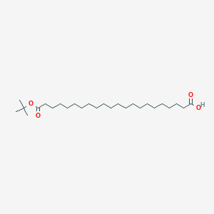 Chemical structure of 22-(tert-Butoxy)-22-oxodocosanoic acid