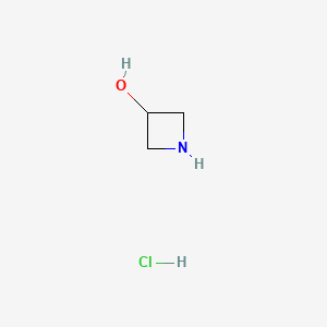 Chemical structure of Azetidin-3-ol hydrochloride