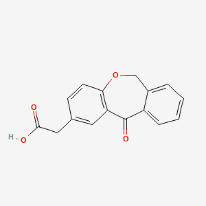 Chemical structure of Isoxepac