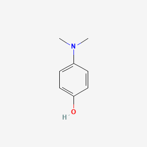Chemical structure of 4-(Dimethylamino)phenol