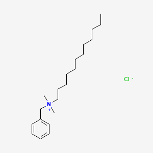 Chemical structure of Benzododecinium Chloride