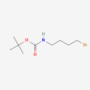Chemical structure of Boc-NH-C4-Br