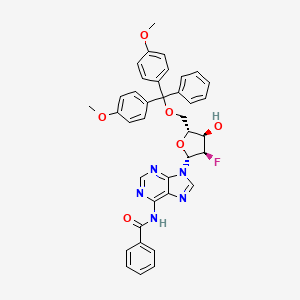 Chemical structure of DMT-2'-F-Bz-dA