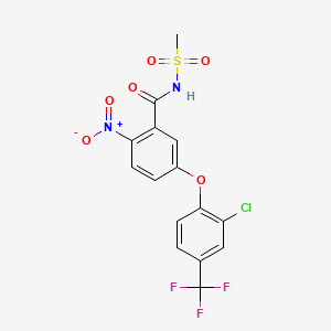 Chemical structure of Fomesafen