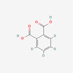 Chemical structure of Phthalic acid-d4