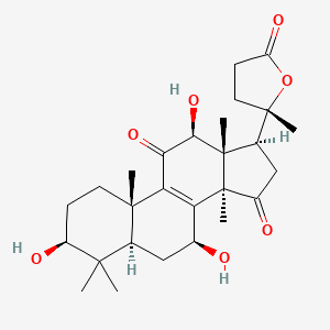 Chemical structure of Ganoderlactone D