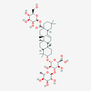 Chemical structure of Cyaonoside B