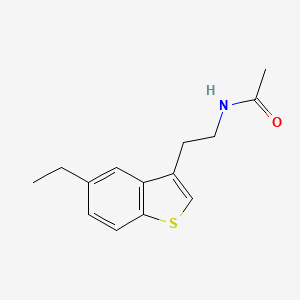 Chemical structure of S-22153