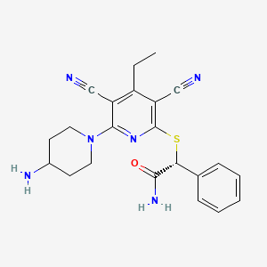 Chemical structure of (R)-GSK-3685032