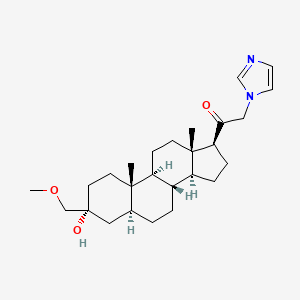 Chemical structure of Posovolone