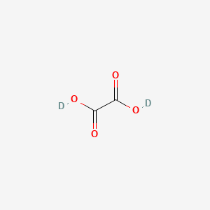 Chemical structure of Oxalic Acid-d2