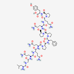 Chemical structure of Gliadin p31-43