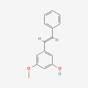 Chemical structure of Pinosylvin monomethyl ether