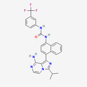 Chemical structure of IRE1α kinase-IN-2