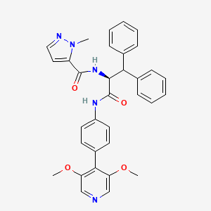 Chemical structure of IL-17A modulator-1