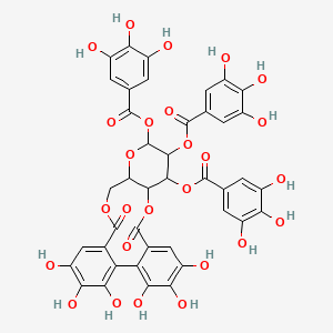 Chemical structure of Tellimagrandin II