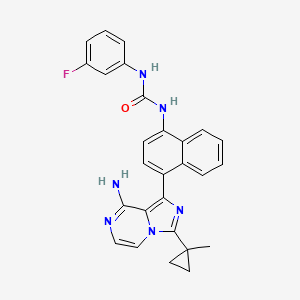 Chemical structure of KIRA-7