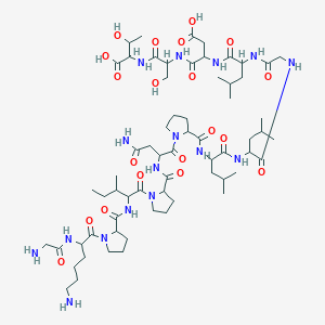 Chemical structure of V5 Epitope Tag Peptide TFA