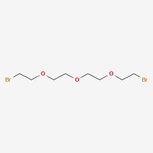 Chemical structure of Bromo-PEG3-bromide