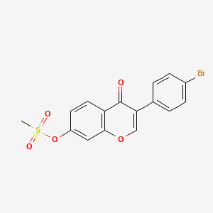 Chemical structure of KIN101