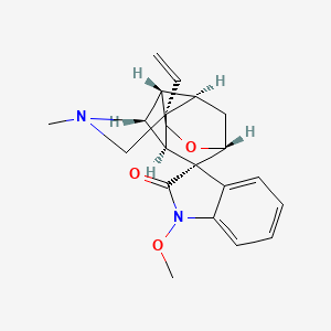 Chemical structure of Gelsevirine