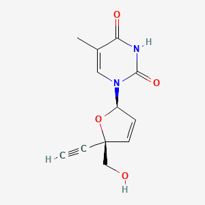 Chemical structure of (2S,5S)-Censavudine