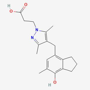 Chemical structure of Omzotirome