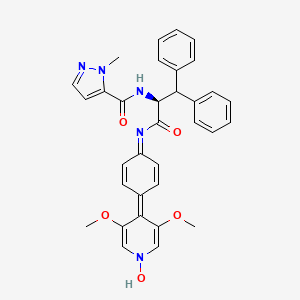 Chemical structure of IL-17A modulator-2