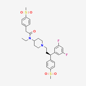 Chemical structure of AZD-5672