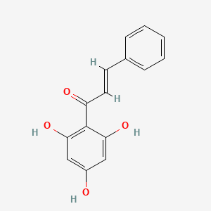 Chemical structure of Pinocembrin chalcone
