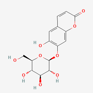 Chemical structure of Cichoriin