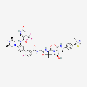 Chemical structure of MS67