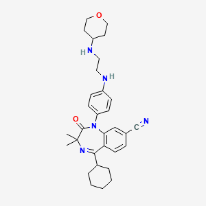 Chemical structure of DS08210767