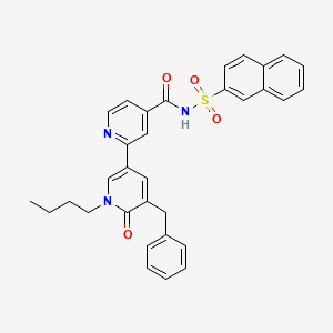 Chemical structure of SERCA2a activator 1
