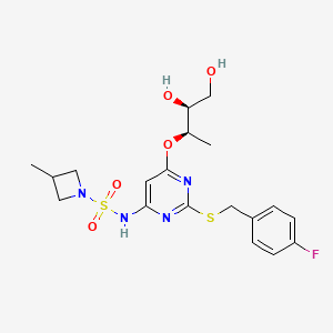 Chemical structure of AZD4721