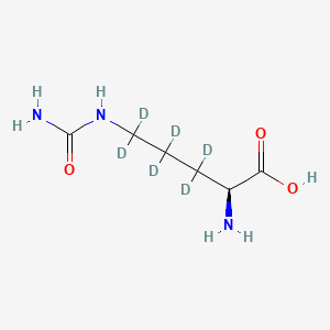 Chemical structure of L-Citrulline-d6