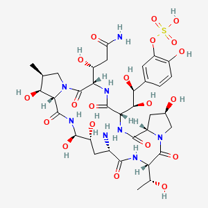 Chemical structure of FR179642