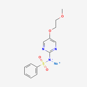 Chemical structure of Glymidine sodium