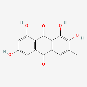 Chemical structure of 2-Hydroxyemodin