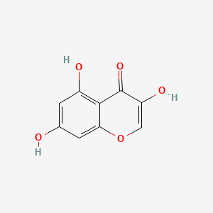 Chemical structure of 3,5,7-Trihydroxychromone