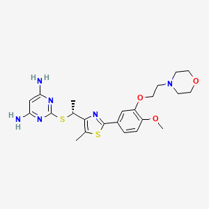 Chemical structure of DI-87