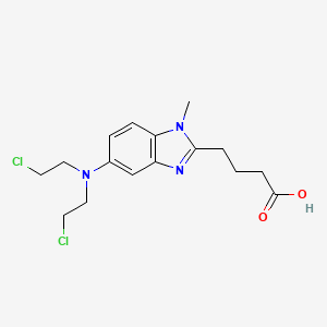 Chemical structure of Bendamustine