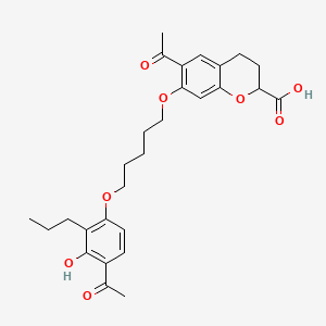 Chemical structure of Ablukast
