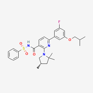 Chemical structure of Olacaftor